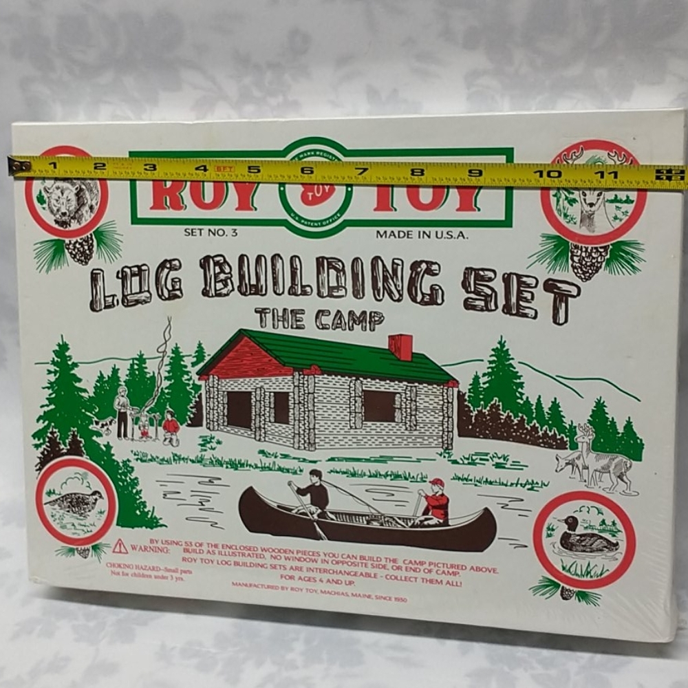 Roy Toy Long Building Set THE CAMP Set #3 - Picture 6 of 8